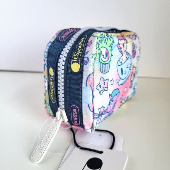 LeSportsac x Tokidoki Donutella Unicorn Pouch Coin Purse Cute Cartoon Gift - Picture 2 of 5